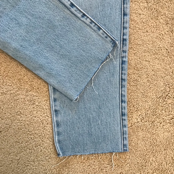 ONeill Distressed Denim Blue Jeans NEW Womens Size 0 Waist 24 Light Wash Benatar - Picture 12 of 14